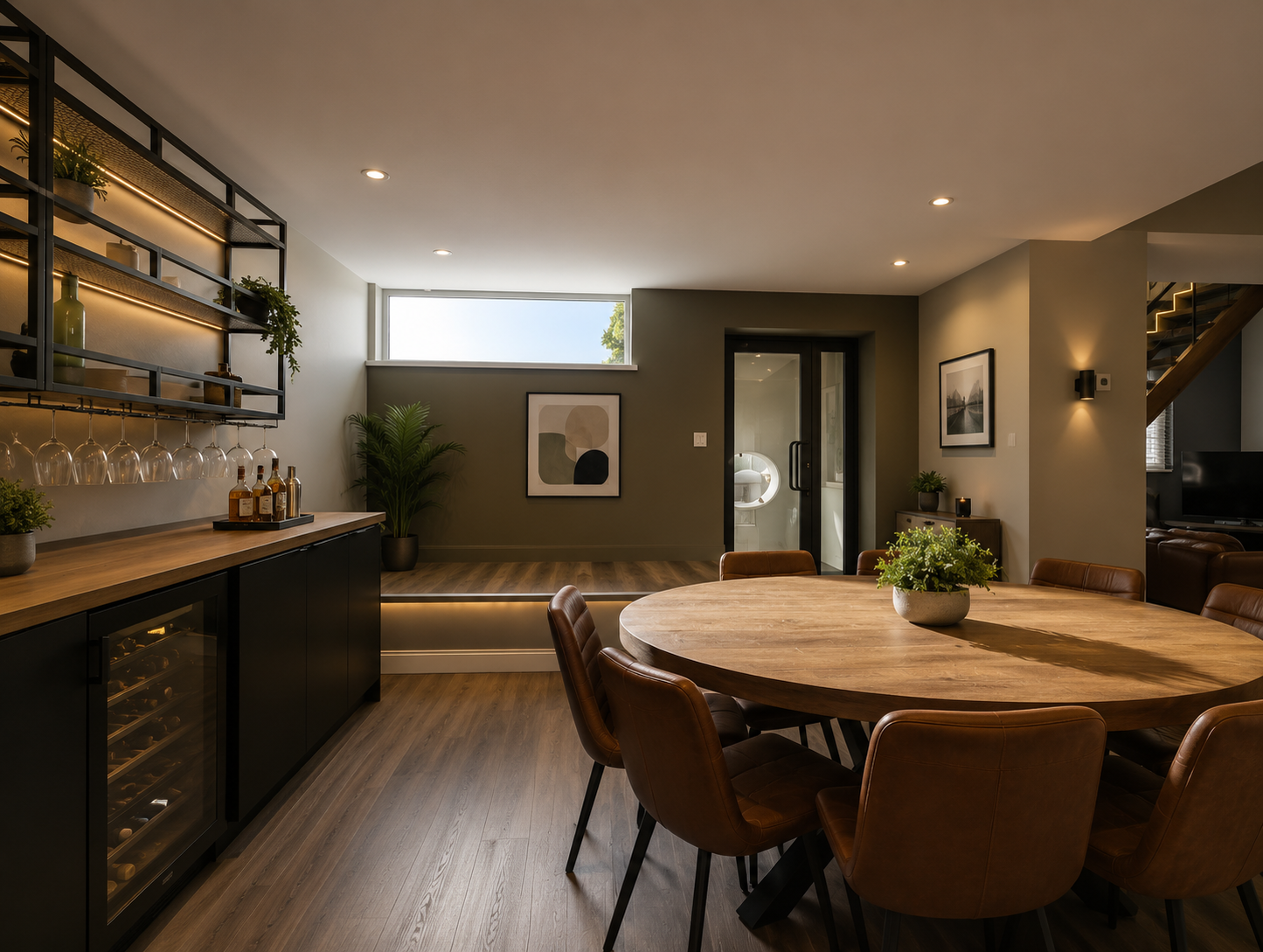 Dining & Bar Area